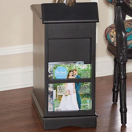 Butler Black Accent Table