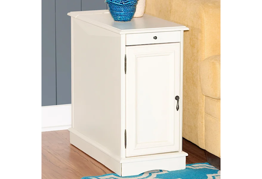 Accent Furniture Butler White Accent Table by Powell at Nassau Furniture and Mattress