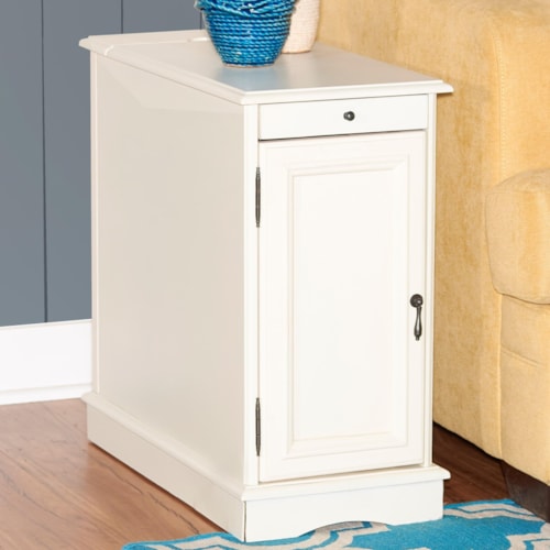 Butler White Accent Table