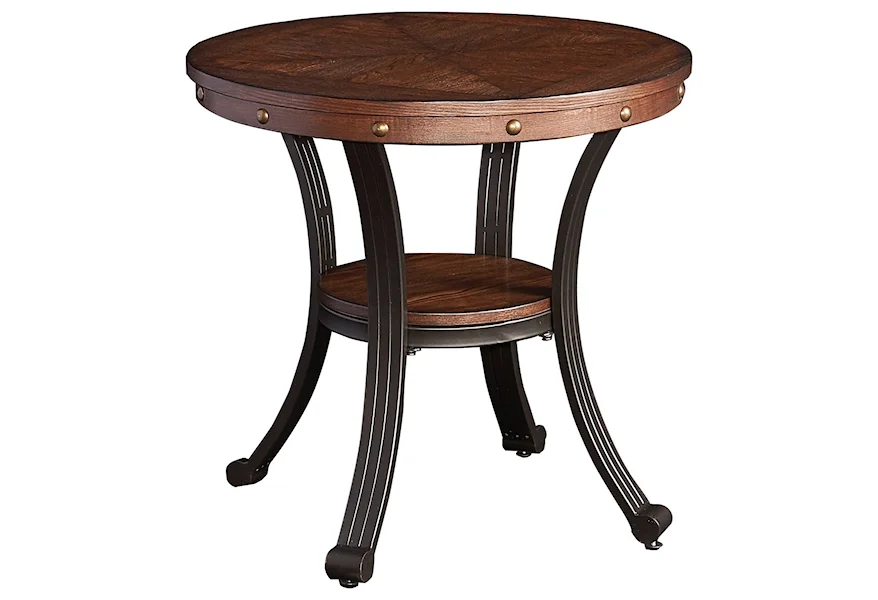 Accent Furniture Franklin Side Table by Powell at Furniture and More