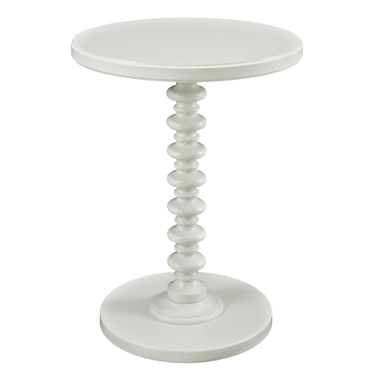 Powell Accent Tables Round Spindle Table