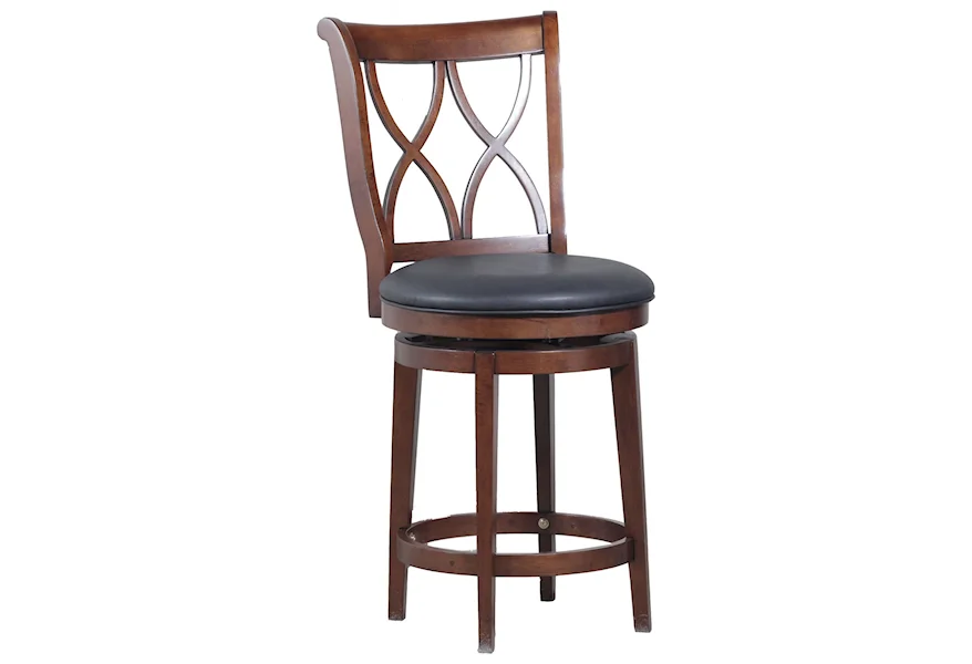 Bar Stools P Carmen Swivel Counterstool by Powell at Westrich Furniture & Appliances