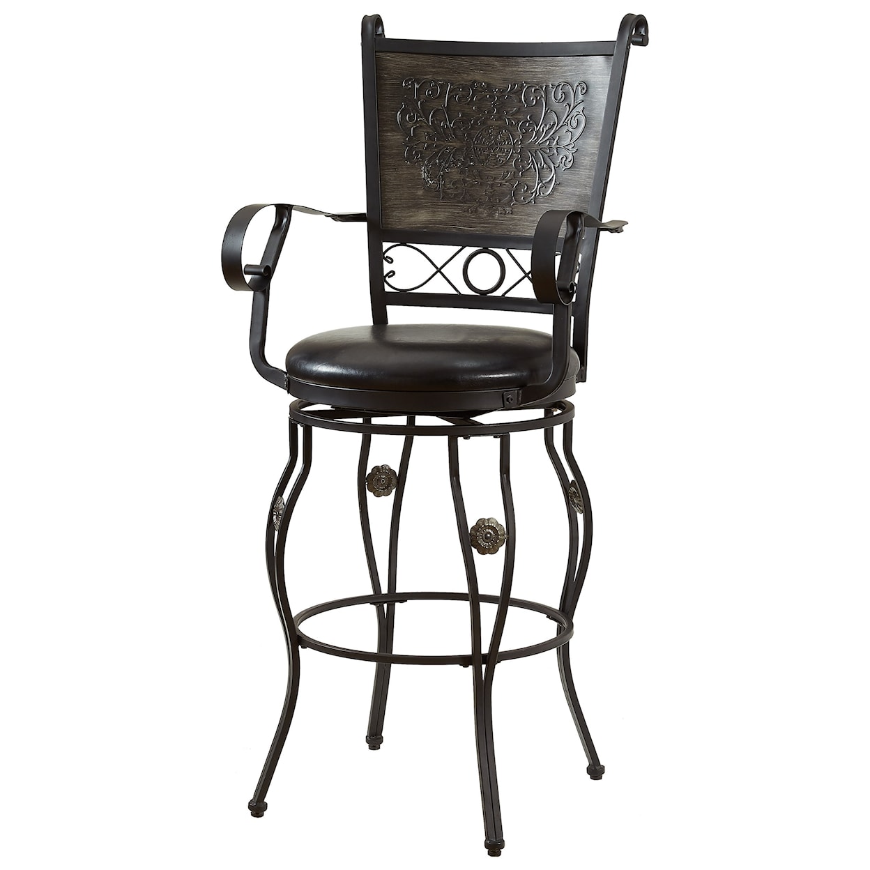 Powell Bar Stools P Ellie Big & Tall Barstool