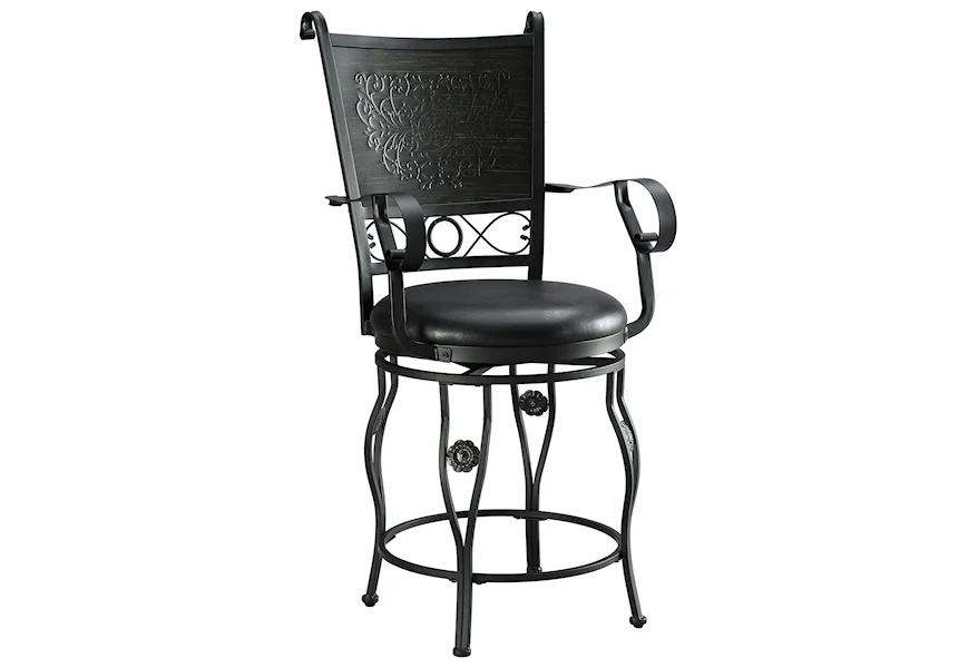 Bar Stools P Ellie Big & Tall Counter Stool by Powell at Westrich Furniture & Appliances