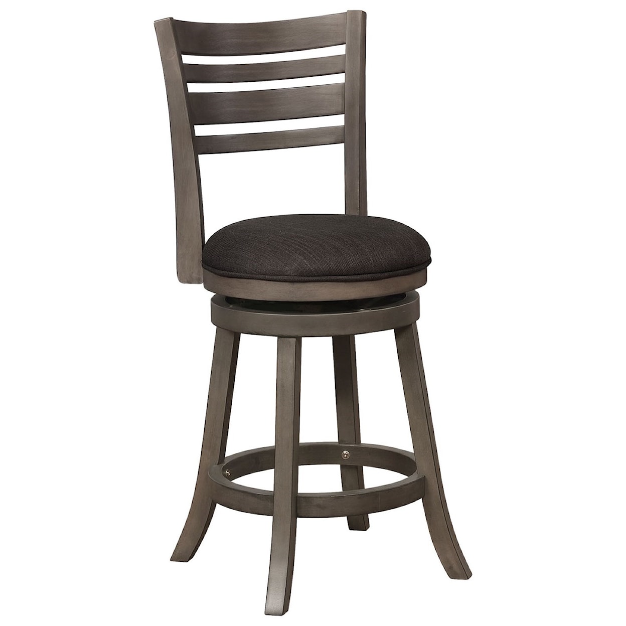 Powell Bar Stools P Tegan Grey Counter Stool