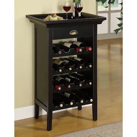 Stylish Wooden Wine Cabinet