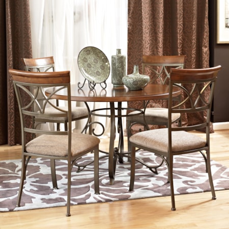 Powell Hamilton 697-413M1 Piece Dining Table Set Wayside