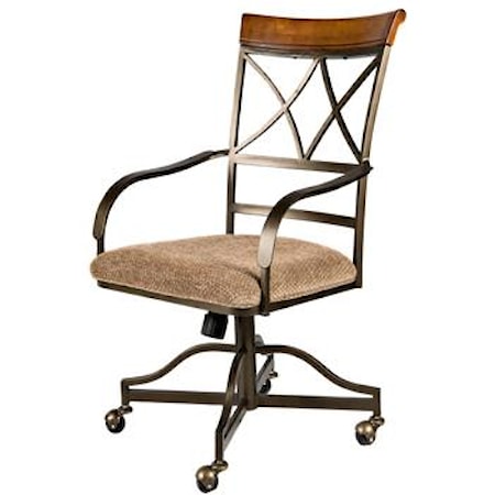 Swivel Tilt Dining Chair with Casters