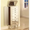 Powell Jewelry Armoire Mirrored Jewelry Armoire