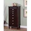 Powell Jewelry Armoire Contemporary “Merlot” Jewelry Armoire