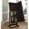 Powell Jewelry Armoire Walnut Cheval Jewelry Wardrobe