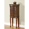 Powell Jewelry Armoire Louis Philippe "Walnut" Jewelry Armoire