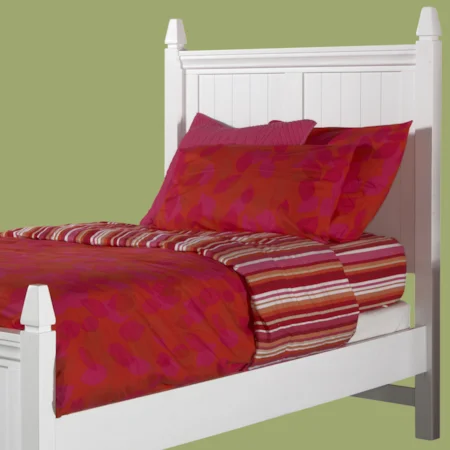 Twin Beadboard Panel Headboard
