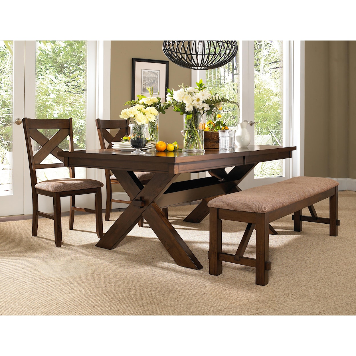 Powell Kraven Dining Bench