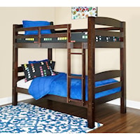 Children's Twin Over Twin Bunk Bed