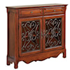 Powell Accents Light Cherry Console Cabinet