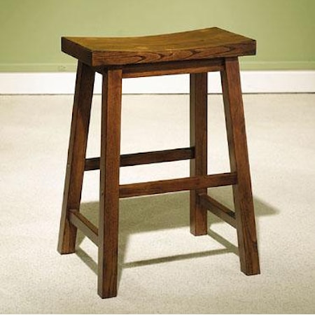 Honey Brown 24" Counter Stool