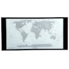 Powell Accents World Map Desk