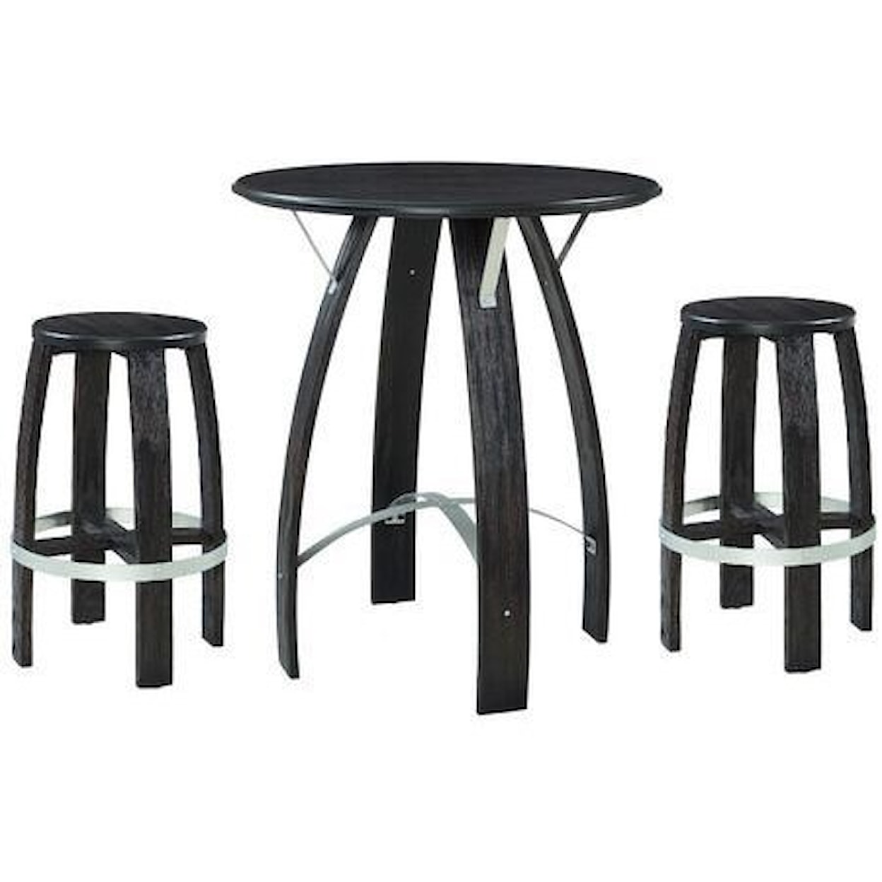 Powell Wade Bar Height Pub Table