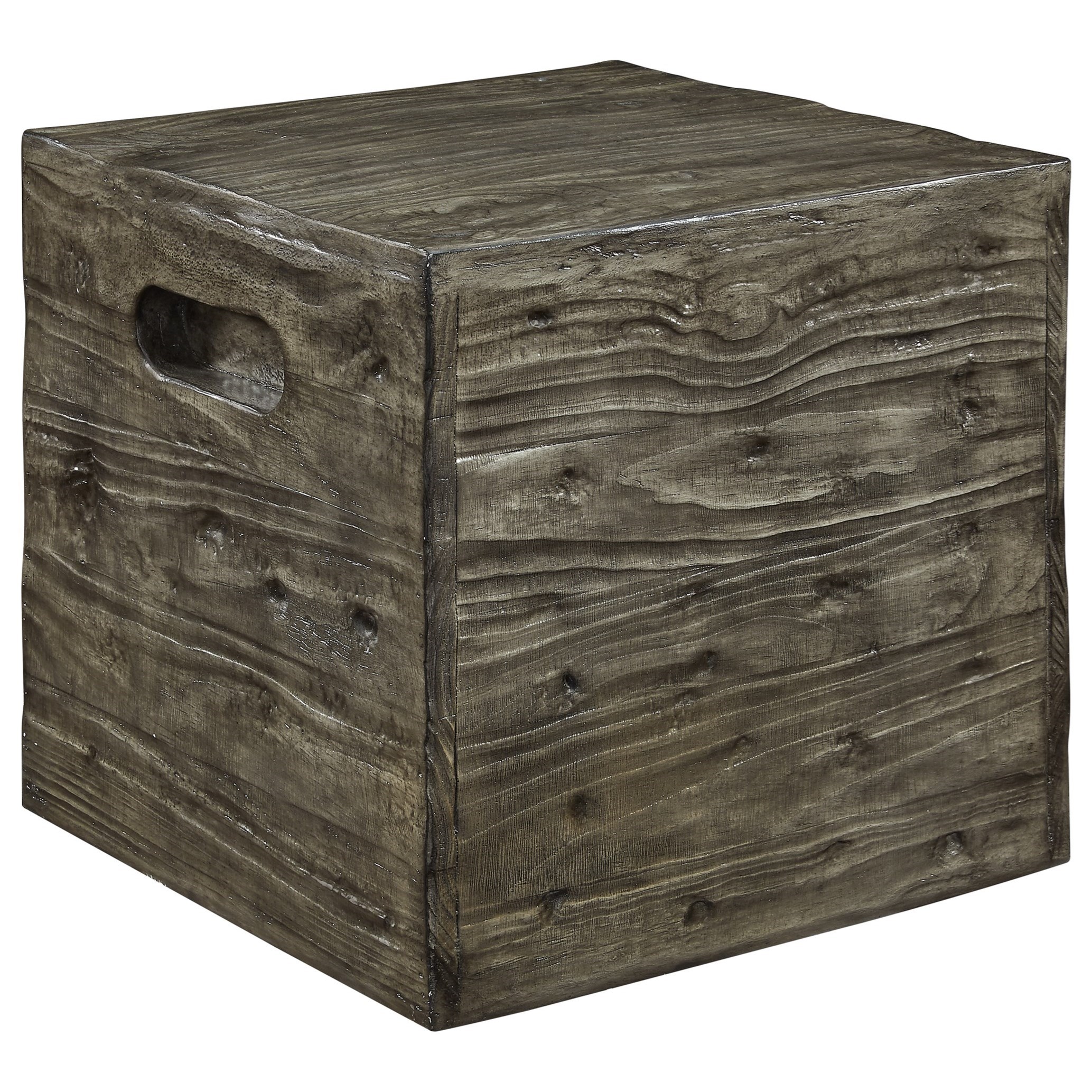 Powell Warner Crate End Table