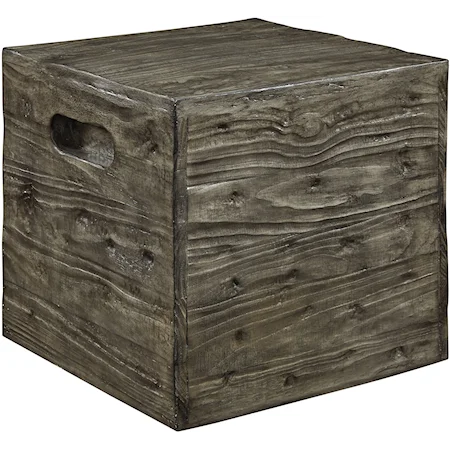 Crate End Table