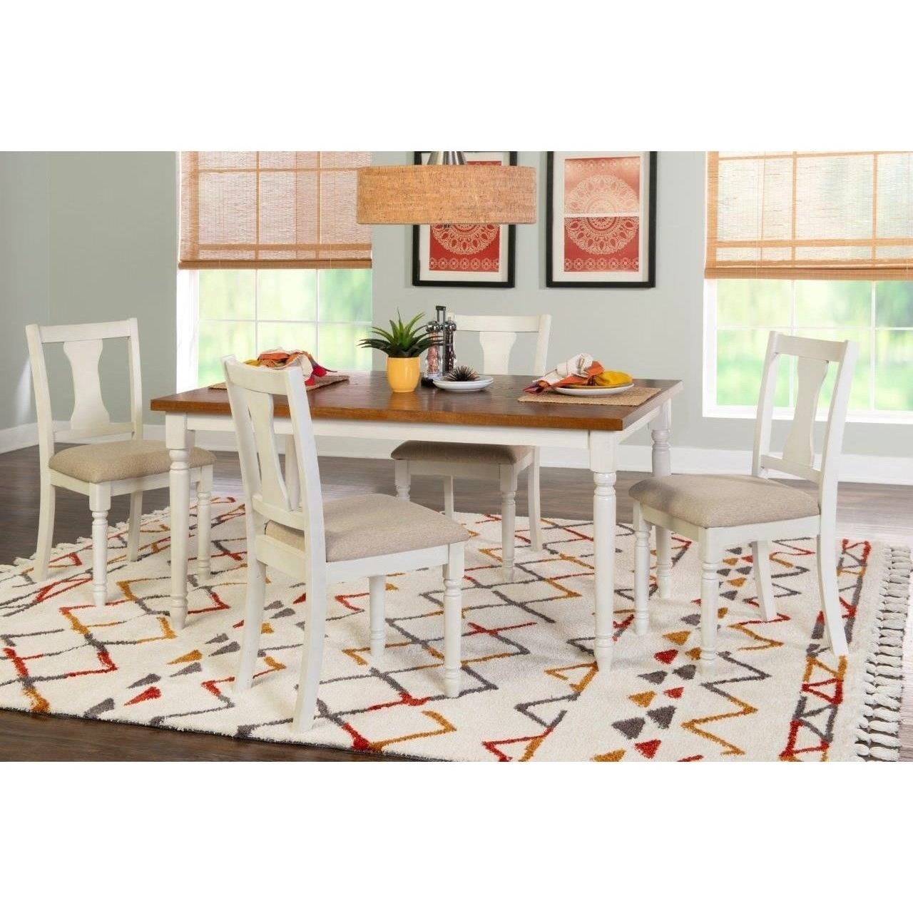 Powell Willow 19D8214BDT Willow Dining Table Furniture and More Table Dining formal