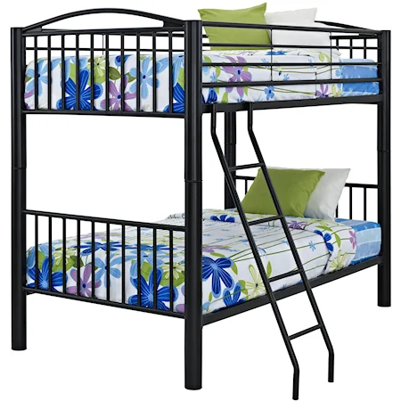 Twin Metal Bunk Bed