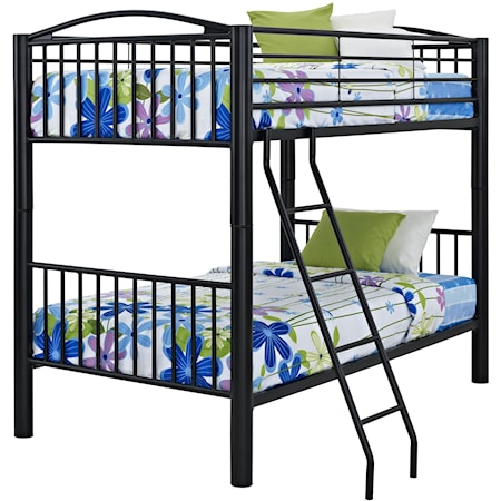 Twin Metal Bunk Bed