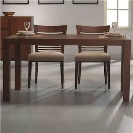 Rectangle Square Leg Dining Table