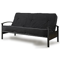 Hamilton Futon with Curved Arms