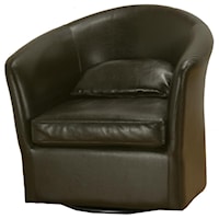 Contemporary Tub Chair with Matching Pillow