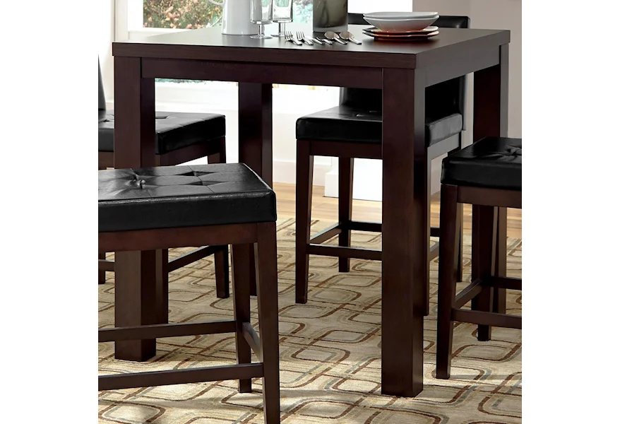 Athena Square Counter Height Dining Table by Progressive Furniture at J & J Furniture