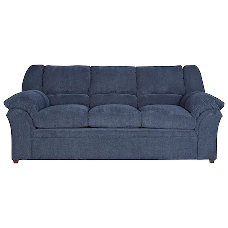 Casual Sofa with Bustle Back