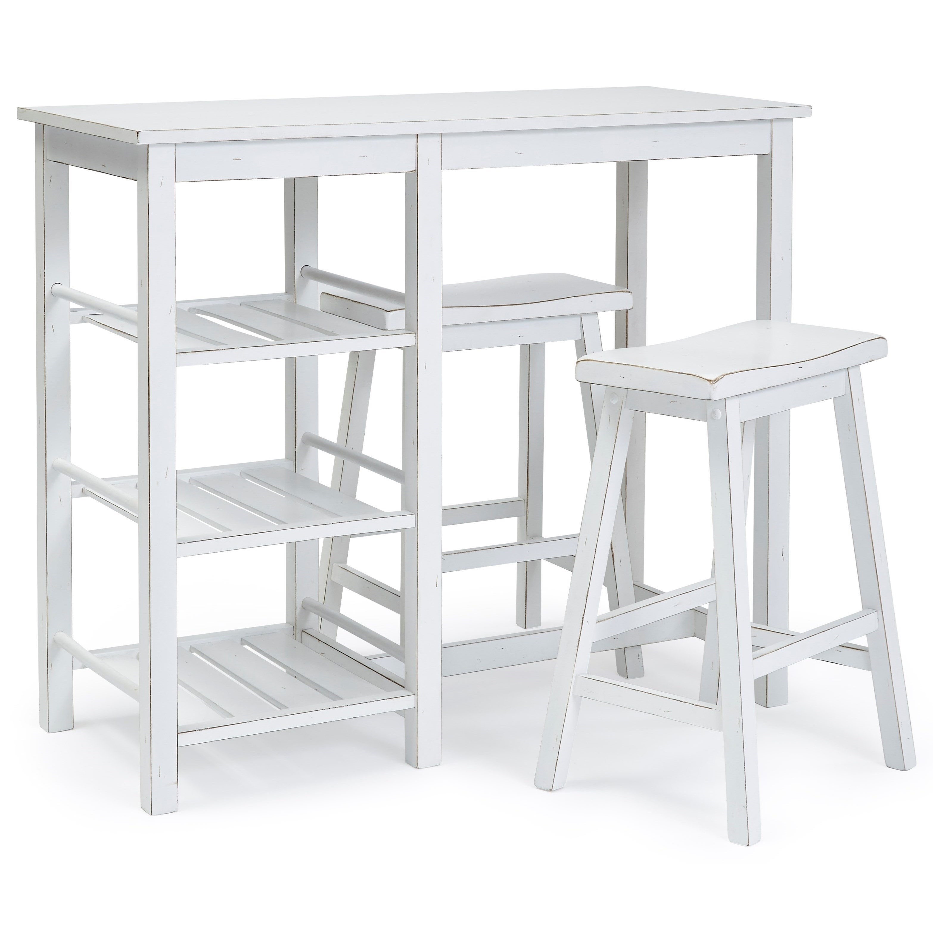 Progressive Furniture Breakfast Club 3 Piece Casual Counter ...