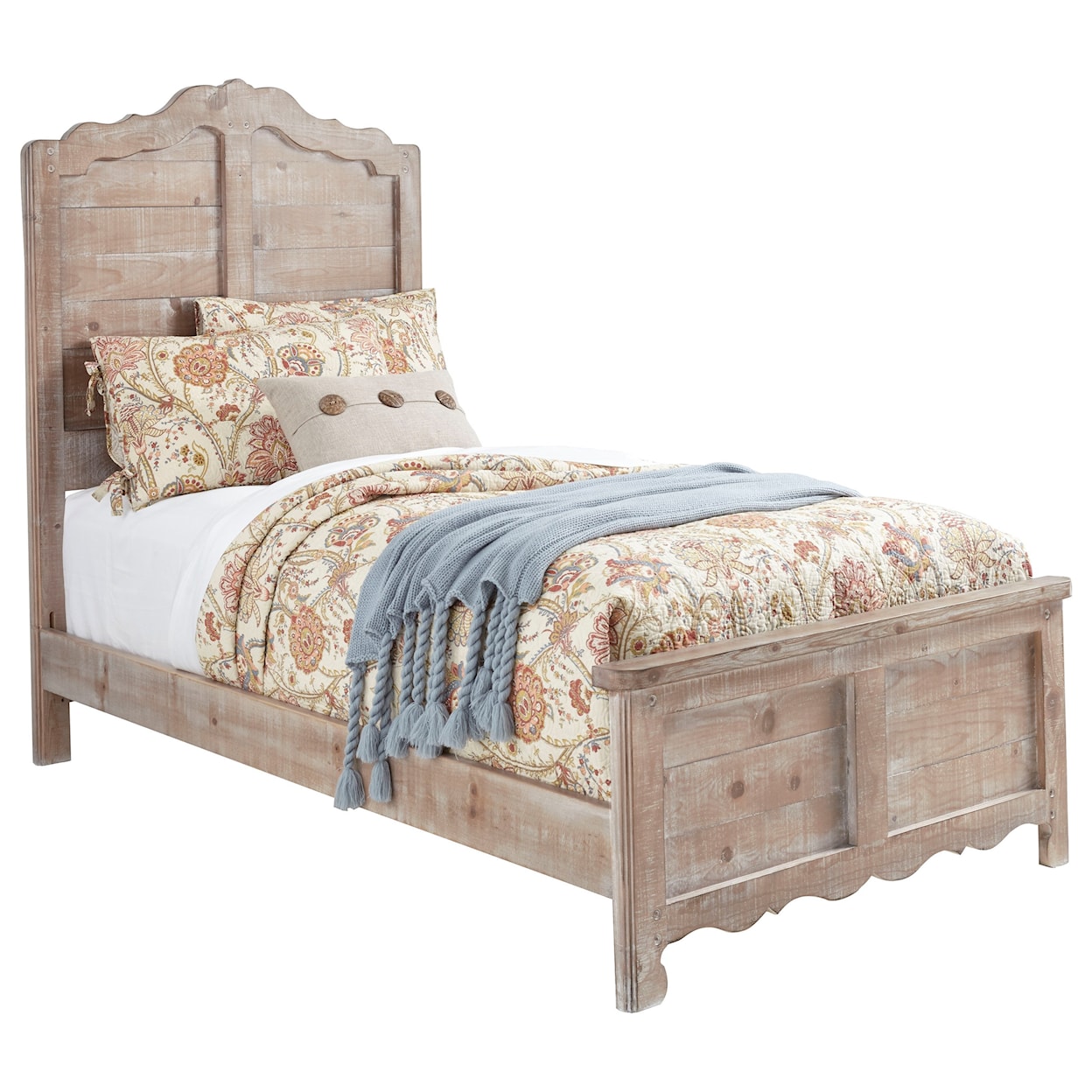 Progressive Furniture Chatsworth Complete Twin Panel Bed