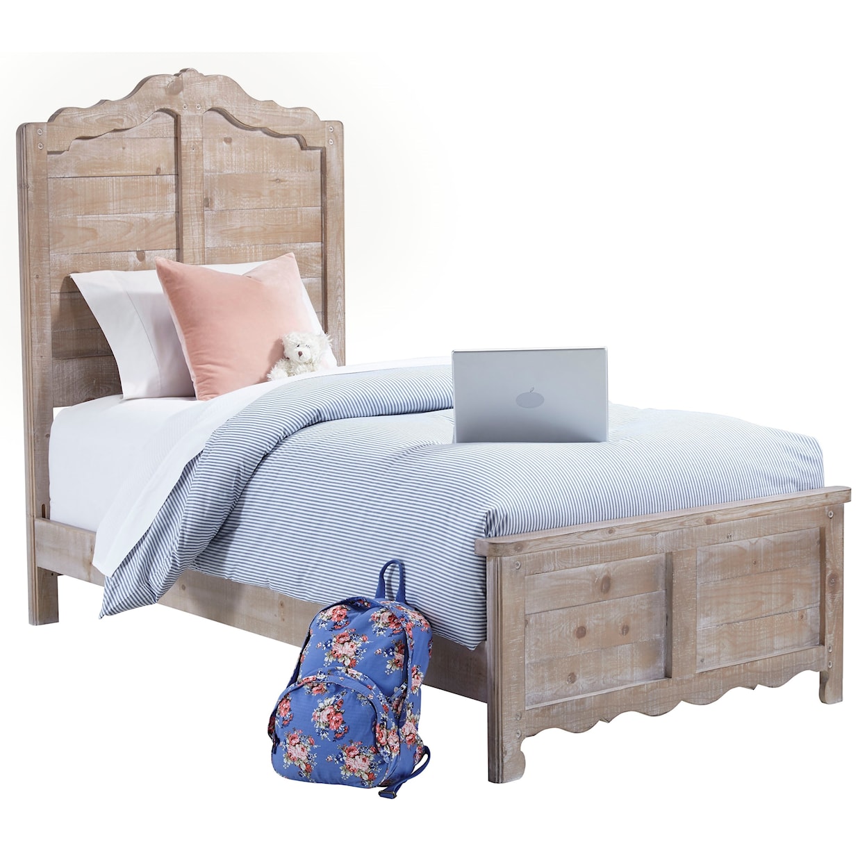 Progressive Furniture Chatsworth Complete Twin Panel Bed