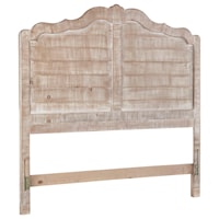 Cottage King-Size Distressed Pine Headboard