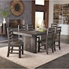 Progressive Furniture Rainy 7 Pc Dining Set