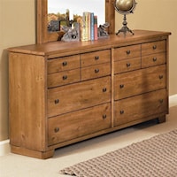 Casual Drawer Dresser