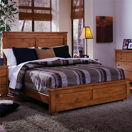 Casual Queen Panel Bed