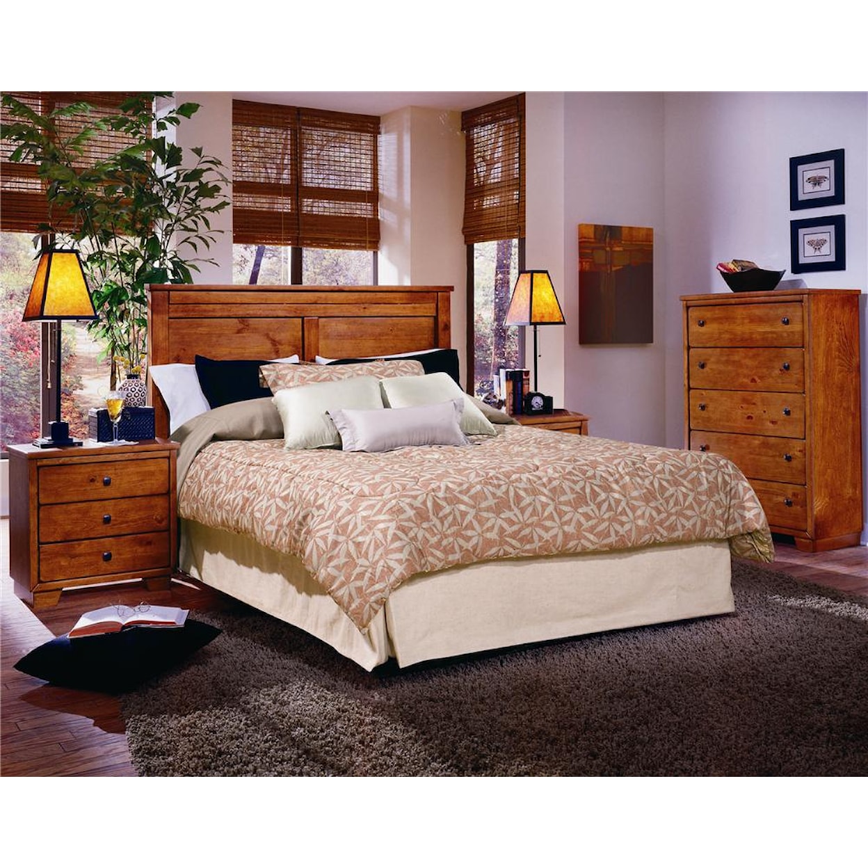 Progressive Furniture Diego Full/Queen Panel Headboard