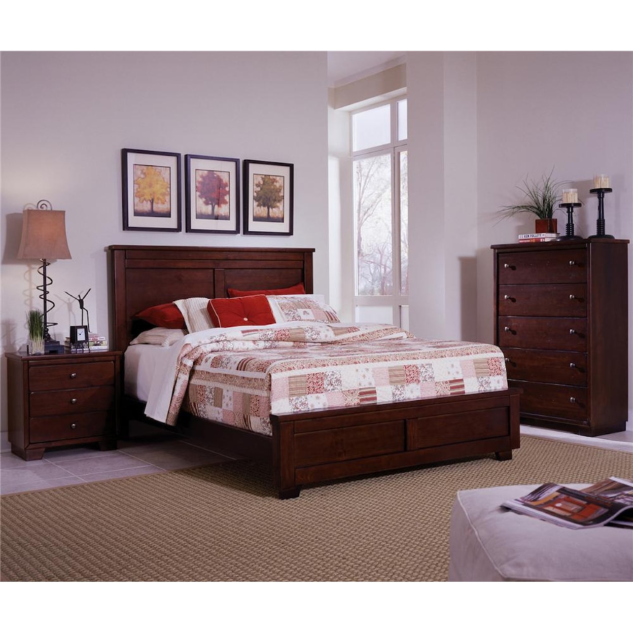 Progressive Furniture Diego California King Panel Bed