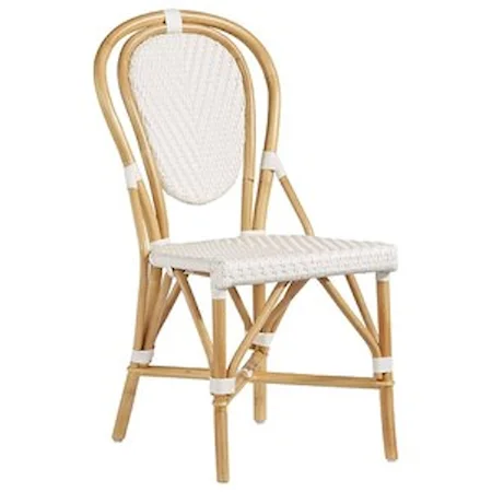 Rattan Accent Dining Chair