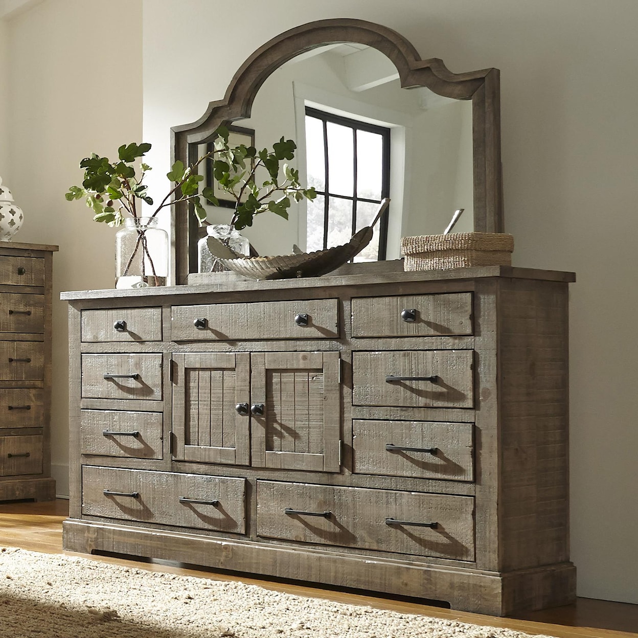 Progressive Furniture Meadow Door Dresser