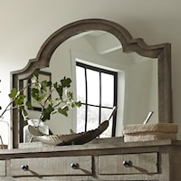 Scalloped Shape Mirror