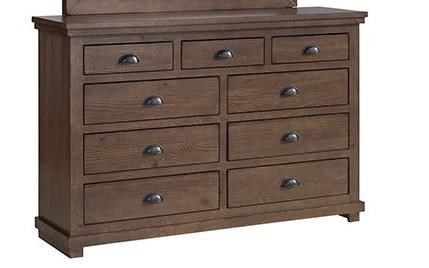 Progressive Furniture Memphis B63723 Contemporary Dresser Corner Furniture Dressers