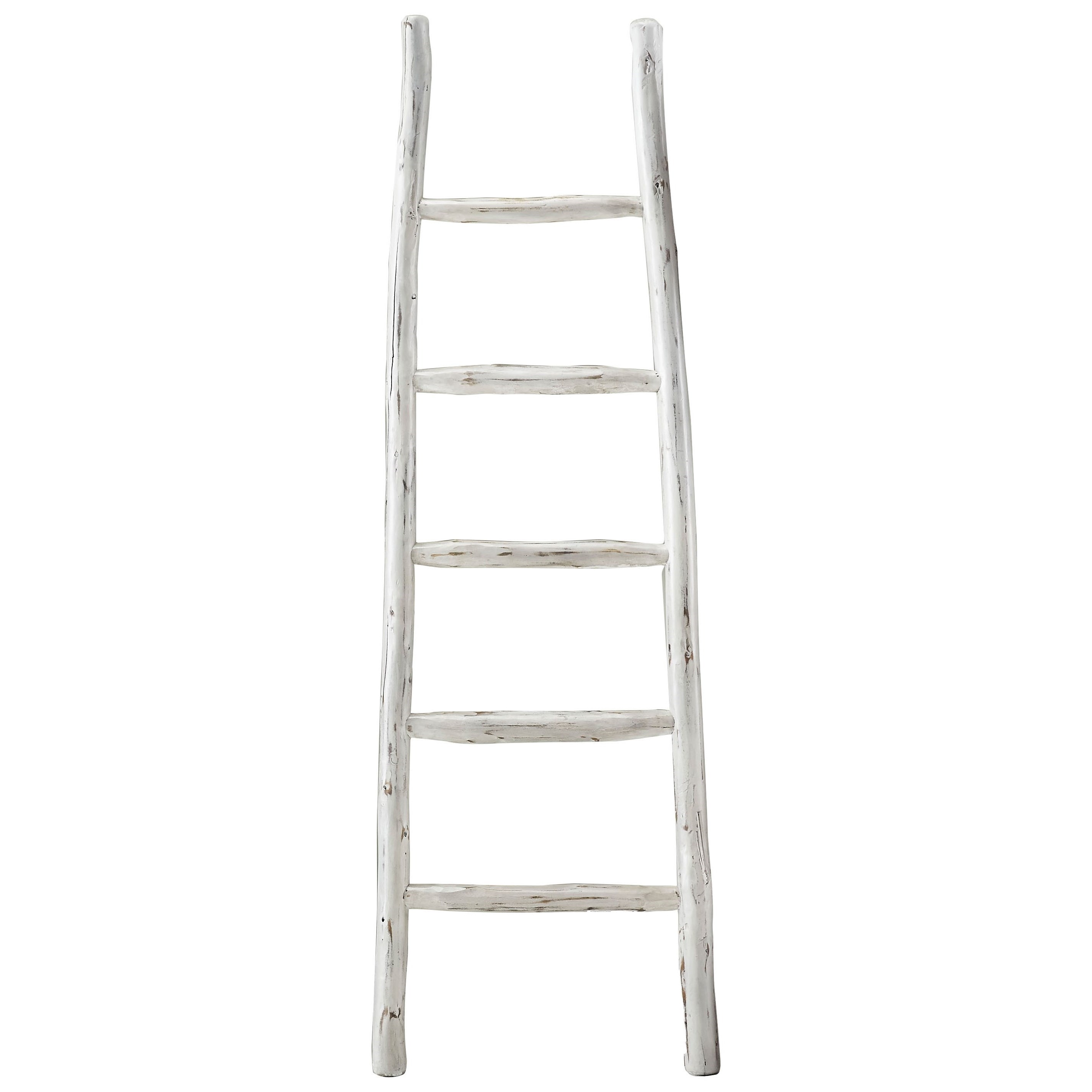 Progressive Furniture Millie A212 10W Linen White Blanket Ladder