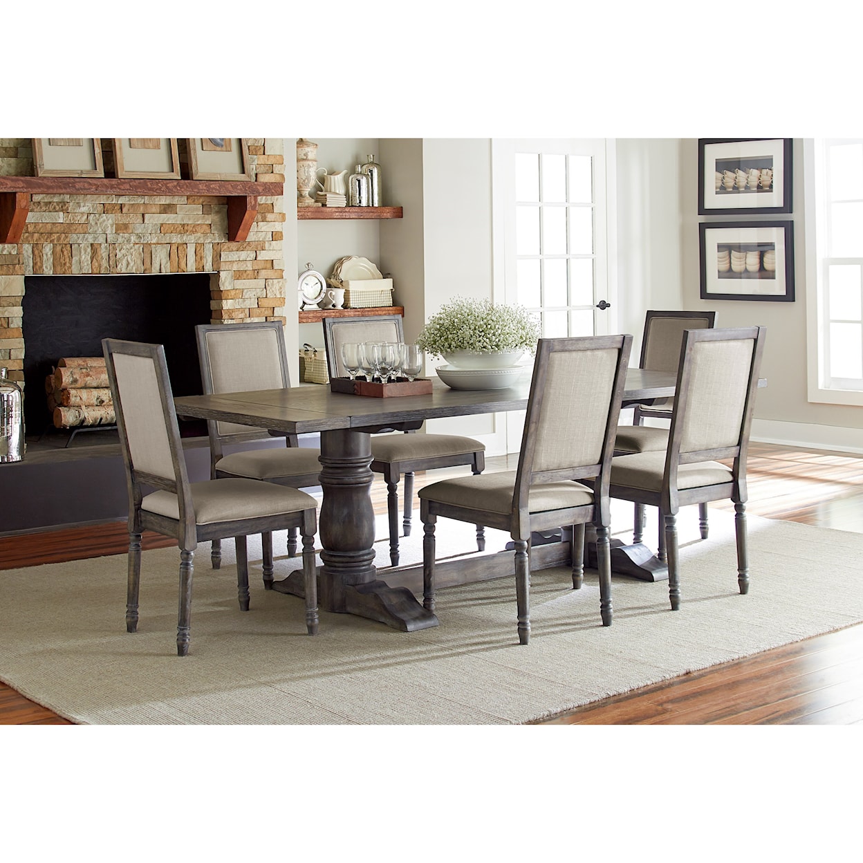 Progressive Furniture Muses Rectangular Dining Table