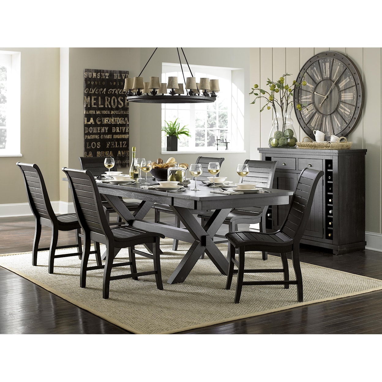 Progressive Furniture Willow Dining Casual Dining Room Group