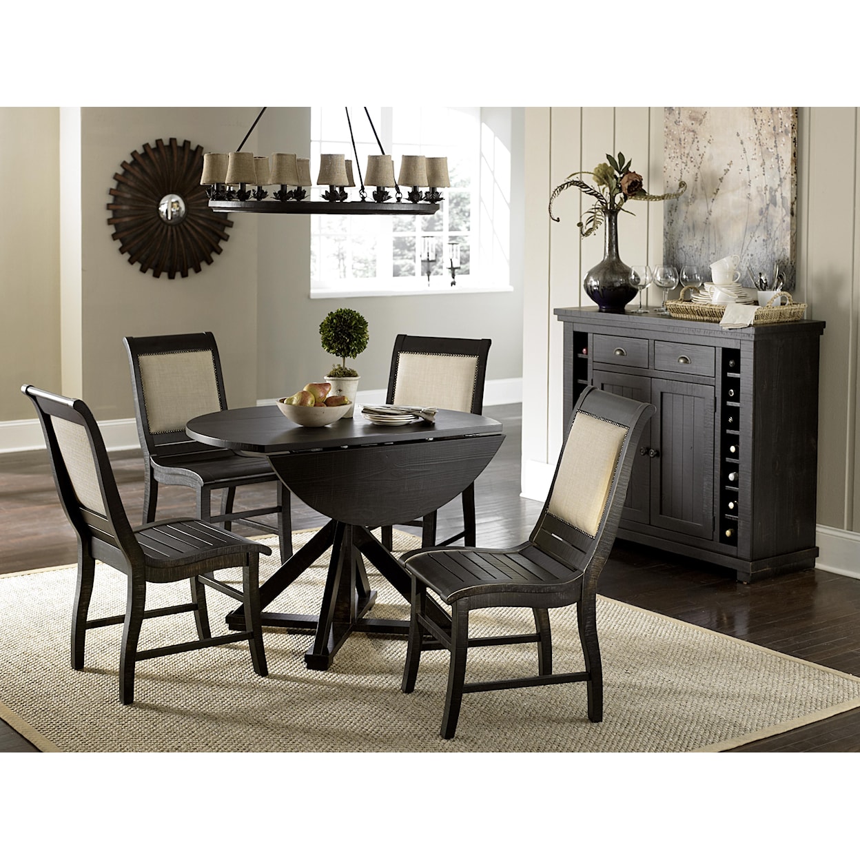 Carolina Chairs Willow Dining Casual Dining Room Group